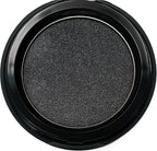 Marcasite Shimmering Glitter Black Onyx Chrome Dark Grey Pressed Powder Single Vegan Eyeshadow; Talc, Paraben & Cruelty Free