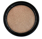 Gilded Frosted Nude Bronze Beige Gold Shimmer Pressed Powder Single Vegan Eyeshadow; Talc, Paraben & Cruelty Free
