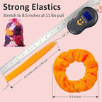 Velvet Hair Scrunchies - 60 Pack for Women, Girls, and Kids - Bulk Scrunchies Hair Ties No Damage Scrunchy Hair Bands Ponytail Holders for Thick, Curly, Thin, Fine Hair