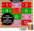 ChapStick Advent Calendar 2025 – Cozy Countdown to Christmas, Variety 12-Pack Lip Balm Gift Set, Holiday Gifts for Women, Men, Teens, Coworkers, Grandpa & Grandma Gifts, 0.15 Oz Ea