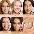 Naked Sundays BeautyScreen™ SPF 50 Peptide Foundation Tint – Tinted Sunscreen & Skincare Makeup with Zinc Oxide, Niacinamide – Lightweight Natural Coverage,1 Fair Neutral, 1.01 oz