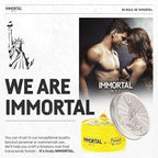 Immortal NYC The Creed Hair Pomade - Strong Hold, Max Shine, All Natural Water-Based Pomade for Men, No Residue, All Hair Types