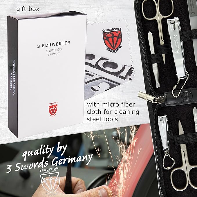 3 Swords Germany – manicure pedicure set kit (748)