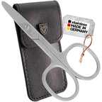 3 Swords Germany - brand quality STAINLESS STEEL INOX CURVED NAIL SCISSORS (1 PIECE) with round tips for DIABETICS - manicure pedicure - nail care by 3 Swords - Made in Germany