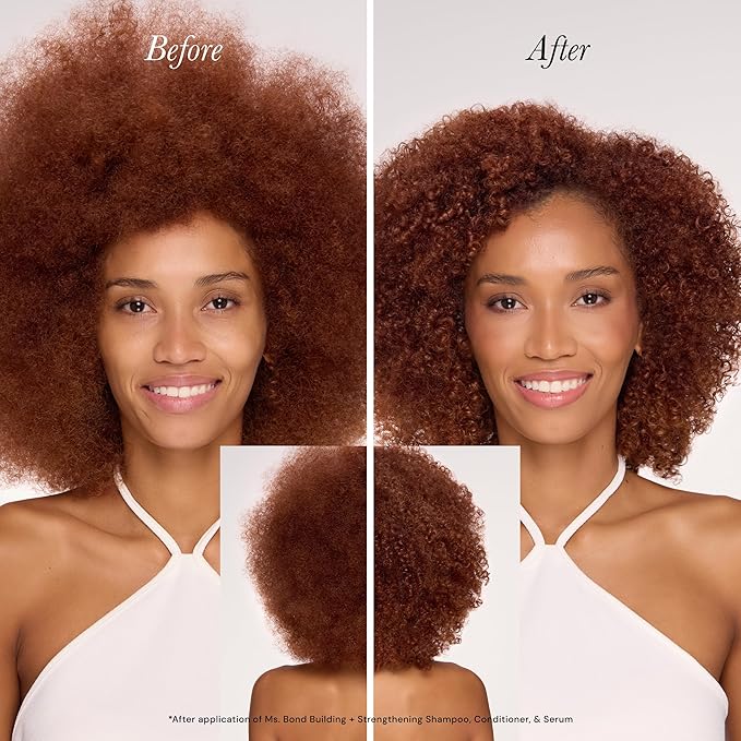 L'ANGE HAIR Ms. Bond Building + Strengthening Shampoo | Restores Hair Bonds | Intensive Treatment for Breakage Recovery | Smooth Finish | Moisturizing Formula | 8 fl oz Bottle