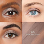 Thrive Causemetics Brilliant Eye Brightener Eyeshadow Stick Bundle for Blue Eyes, 3 Shades, Waterproof & Crease Proof Cream to Powder Long Lasting Formula, 3 Shadow Sticks & Confetti Makeup Bag