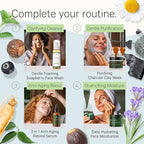 Tree to Tub Sensitive Skin Face Wash for Oily or Combination Skin - Gentle Tea Tree Face Cleanser for Women & Men, Oil Free Daily Foaming Facial Cleanser w/Organic Aloe Vera, All Natural Peppermint