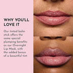 Lawless Forget the Filler Lip Plumping Line Smoothing Tinted Balm - Sweetie - Premium Tinted Lip Balm with Natural Ingredients to Plump and Smooth Lips for a Firmer, Fuller Look - 0.09 oz