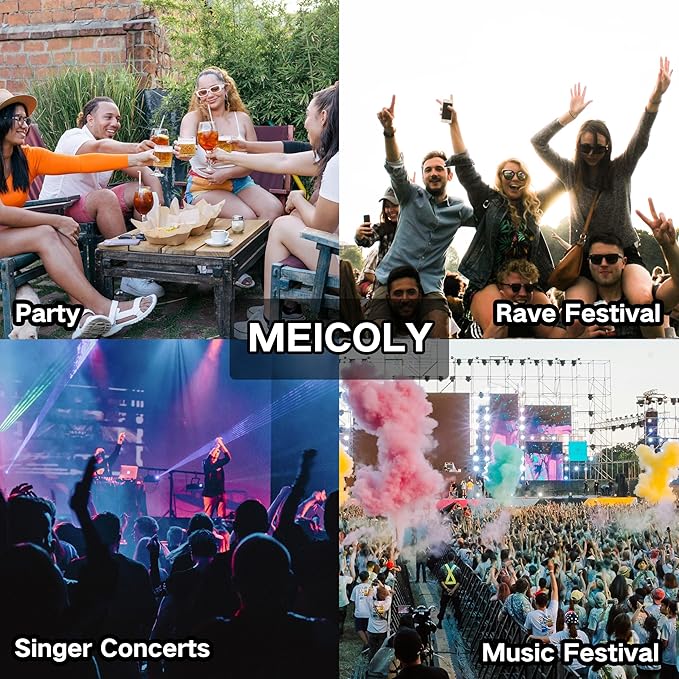 MEICOLY Face Glitter Makeup for Music Festival,Country Concert Outfits for Women,Gold Silver Purple Body Glitter,Halloween Party Accessories Glitter Face Paint,50ml