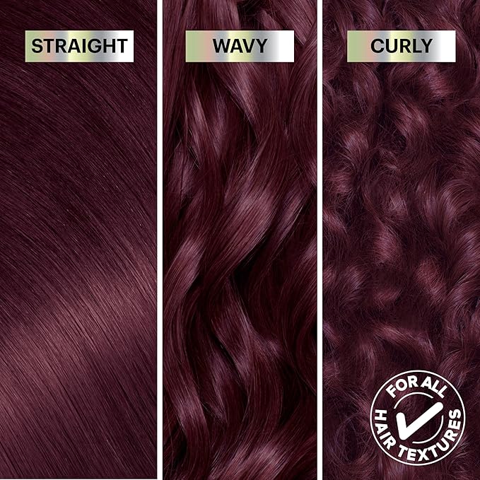 Garnier Hair Color Nutrisse Ultra Color Nourishing Creme, BR2 Dark Intense Burgundy (Passion Fruit) Red Permanent Hair Dye, 2 Count (Packaging May Vary)