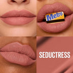 Maybelline Super Stay Matte Ink Liquid Lipstick Makeup, Long Lasting High Impact Color, Up to 16H Wear, Seductress, Light Rosey Nude, 1 Count