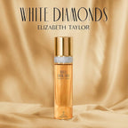 Elizabeth Taylor White Diamonds Eau de Toilette Set for Women, Moisturizing Body Shower Gel, Body Cream, Floral Scent, Spray Spray, Women's Fragrance, Based on Invigorating Notes
