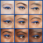 docolor Waterproof Eyeliner Pen Super Slim Liquid Precise All Day Eye Liner Gel Blue