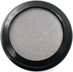 Platinum Silver Shimmering Gray Grey Pewter Pressed Powder Single Vegan Eyeshadow; Talc, Paraben & Cruelty Free