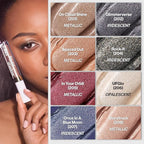 REVLON Glimmer Liquid Shadow, Smudge-Proof Shimmer Eyeshadow Makeup, Long Lasting, High Pigment, 203 Spaced Out