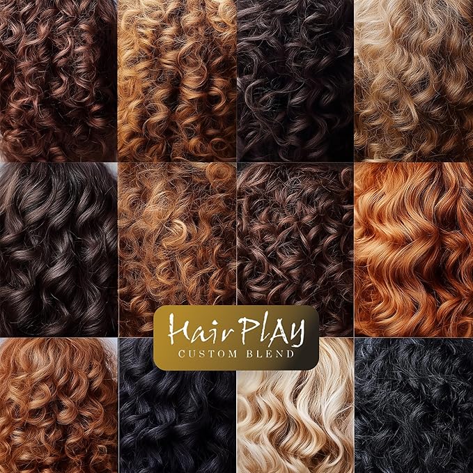 Hair Play Set #3 Hair Foam Mousse - Extra Hold Styling Foam for Frizz Control - Hair Mousse for Curls - Curl Defining Volumizing Mousse for Wavy Hair - 8 Fl Oz