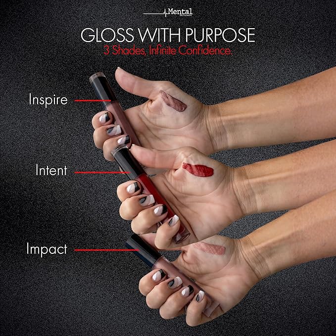 Hydrating Red Tinted Lip Gloss – Weightless Formula with Soft Luminous Finish & Smooth Color Payoff - Non-Sticky Lip gloss for Women for Long-Wear & Buildable Pigment – 0.11 Fl Oz.