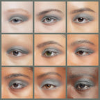 Spruce Matte Deep Green Blue Grey Gray Pressed Powder Single Vegan Eyeshadow; Talc, Paraben & Cruelty Free