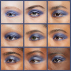 Matte Cerulean Cobalt Deep Royal Navy Blue Pressed Powder Single Vegan Eyeshadow; Talc, Paraben & Cruelty Free